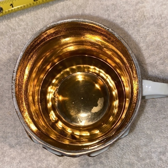 Forget me not cup 1900-1909 antique gilded - Picture 4 of 7